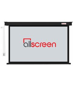 ALLSCREEN ELECTRIC PROJECTION SCREEN 200X200CM HD FABRIC CMP-8080B WITH REMOTE CONTROL 110 inch