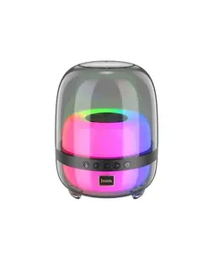 დინამიკი Hoco BS58 Crystal colorful luminous  portable speaker Magic black night  - Primestore.ge