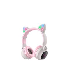 ყურსასმენი Hoco W27 Cat ear wireless headphones GREY  - Primestore.ge