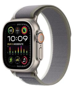 სმარტ საათი Apple Watch Ultra 2 49mm Titanium Green/Grey Trail Loop MRF43 M/L  - Primestore.ge