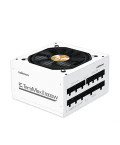 კვების ბლოკი Zalman PSU Teramax 2  (1000W), >90%, 80+ Gold, 120mm, 1xMB 28pin (18+10), 2xCPU 8pin(4+4), 3xMolex, 12xSATA, 4xPCIe 8pin(6+2), 1x12VHPWR, Fully Modular  - Primestore.ge