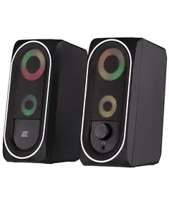 დინამიკი 2E Multimedia speaker PCS234 RGB, 2.0, USB, Black - Primestore.ge