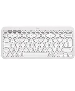 კლავიატურა LOGITECH  Keyboard Pebble Keys 2 K380s - TONAL WHITE - US INT'L - BT - INTNL-973 - UNIVERSAL  - Primestore.ge