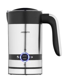 Electric kettle Ardesto Milk frother&heater 450W, tank capacity-200ml, silver-black