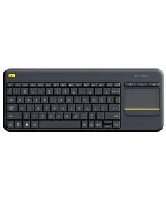 კლავიატურა LOGITECH K400 Plus Wireless Touch Keyboard - BLACK - US INT'L  - Primestore.ge