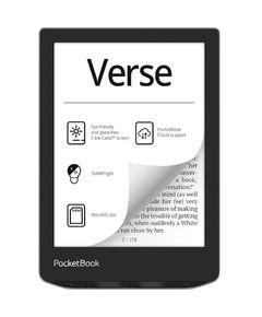 Electronic book PocketBook PB629-M-CIS 629 Verse, 6", 8GB, 512MB, Wi-Fi, E-Book Reader, Mist Gray