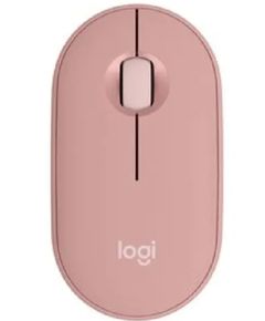 მაუსი LOGITECH Pebble Mouse 2 M350s - TONAL ROSE - BT - EMEA-808 - DONGLELESS  - Primestore.ge