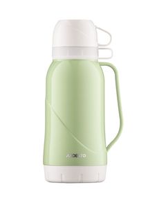 Thermos Ardesto Vacuum flask Gemini Gourmet, 1800ml, plastic, borosilicate glass, green