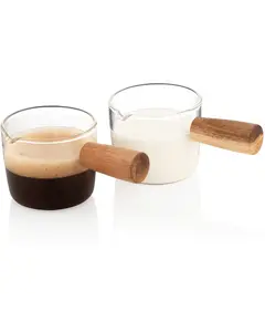 მინის ქილების ნაკრები Ardesto Set of capacity for cream and sauce,  100ml, 2 pcs, borosilicate glass, transparent - Primestore.ge