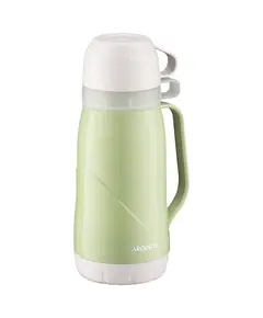 Thermos Ardesto Vacuum flask Gemini Gourmet, 1000ml, plastic, borosilicate glass, green
