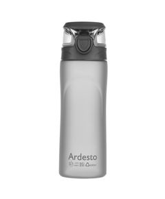 წყლის ბოთლი Ardesto Bottle, 600ml, plastic, grey  - Primestore.ge