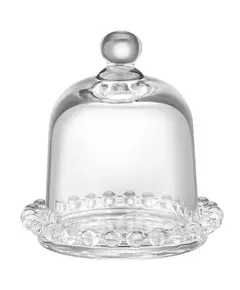 ლიმონის ჭურჭელი Ardesto Lemon dish with lid, 9cm, glass, transparent - Primestore.ge
