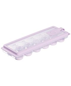 ყინულის ფორმა Ardesto Ice tray with lid Fresh Cylinder, 27х9.5х3.8cm, silicone, plastic, lilac  - Primestore.ge