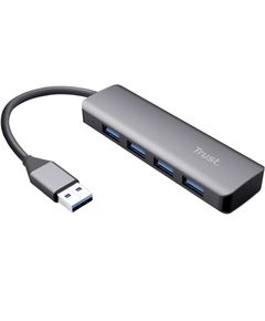 USB ჰაბი Trust HALYX 4-PORT USB HUB  - Primestore.ge