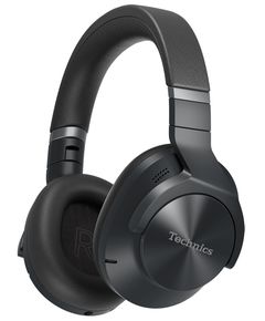 Headphone Technics EAH-A800G-K Over-ear ANC Wireless Noise Canceling Headphones, High-Fidelity Bluetooth Headphones with Multi-Point Connectivity, Black
