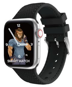 Smart watch strap Green Elite Leather Watch Strap Apple Watch 42/44/45mm