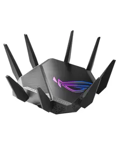 როუტერი Asus ROG Rapture GT-AXE11000 Tri-band WiFi 6E (802.11ax) gaming router, new 6GHz band, 2.5G WAN/LAN port, PS5 compatible, WAN aggregation, VPN Fusion, Trip - Primestore.ge