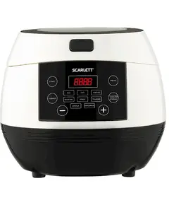 მულტსახარში Scarlett SC-MC410S26, 500W, 3L, Multifunction Cooker, Black/White  - Primestore.ge