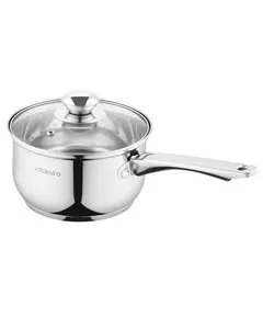 ქვაბი Ardesto Saucepan with glass lid Gemini Gourmet Spoleto, 1.6l, stainless steel  - Primestore.ge