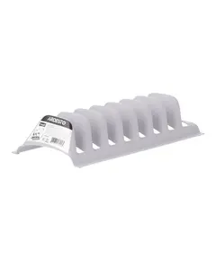 თავსახურების სადგამი Ardesto Lid organizer 29.5х13.5х6.5cm, plastic, grey - Primestore.ge