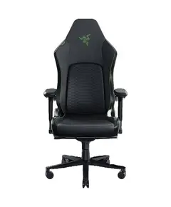სათამაშო სავარძელი Razer chair Iskur V2 EPU Leather, 4D-Armrests, black-green  - Primestore.ge