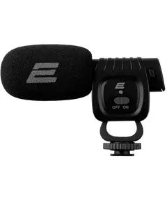 მიკროფონი 2E 2E-MG020 Shoutgun Pro, 3.5mm jack, Microphone, Black  - Primestore.ge