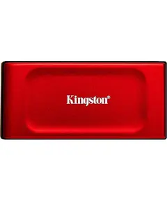 გარე მყარი დისკი Kingston SXS1000R/2000G, 2TB, External SSD, USB 3.2, Red - Primestore.ge