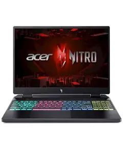 ნოუთბუქი Acer Nitro 16 AN16-73 16" WUXGA IPS, Intel i5-14450HX, 16GB, F512GB, NVD4060-8, Lin, black  - Primestore.ge