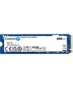 მყარი დისკი SSD Kingston M.2  500GB PCIe 4.0 NV3 - Primestore.ge