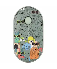 მაუსი 2E MF300 PETS DOGS Silent WL BT, Green  - Primestore.ge