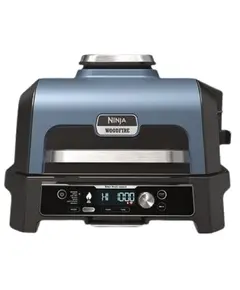 გრილი Ninja OG901EU Woodfire Pro Connect XL, 1700W, Outdoor Grill, Black/Blue  - Primestore.ge