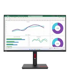 მონიტორი Lenovo ThinkVision T32h-30 Black  - Primestore.ge