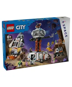 ლეგო LEGO City Space base and launch pad for a rocket  - Primestore.ge