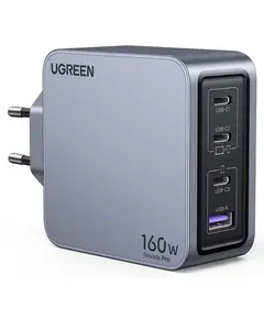 მობილურის დამტენი UGREEN X763 (25877) Nexode Pro, 160W, Type-C, USB, Grey  - Primestore.ge