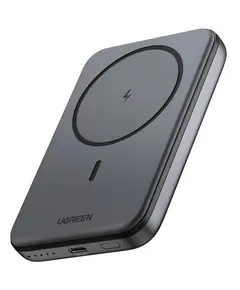 პორტატული დამტენი UGREEN PB561 (25919), 10000mAh, Type-C, Magnetic Power Bank, Grey  - Primestore.ge