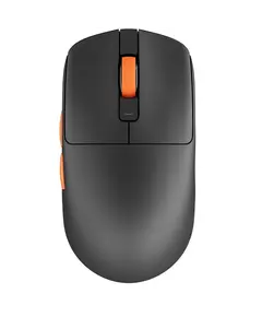 მაუსი Royal Kludge RK M30 Gaming Mouse Wireless, 2.4GHz, Bluetooth, USB Black Orange  - Primestore.ge