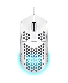 Mouse Trust GXT 928W Helox, Wired, USB, Gaming Mouse, White