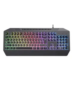კლავიატურა Trust GXT 836 Evocx Illuminated Gaming Keyboard Black - 24722  - Primestore.ge
