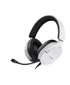 ყურსასმენი Trust GXT 490W Fayzo 7.1 USB Gaming Headset White - 25302  - Primestore.ge