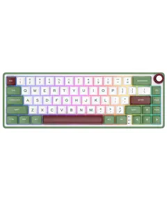 კლავიატურა Royal Kludge RK R65 RGB Mechanical Keyboard, Brown switch, Hot Swappable, Type-C wired, Green sand  - Primestore.ge