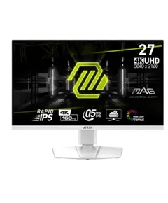 მონიტორი MSI MAG 274URFW 27" 4K UHD 160Hz 0.5ms 2xHDMI DP USB - 9S6-3CC29H-430  - Primestore.ge