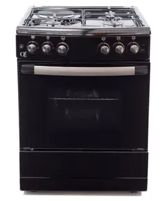 Gas cooker Oz OM 6031 BL FFD Oven-Combined Black