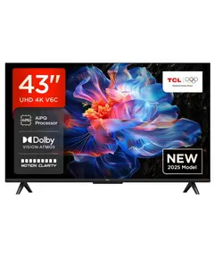 ტელევიზორი TCL 43V6C 4K Google TV  - Primestore.ge