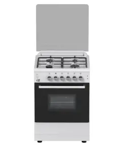 Gas cooker Oz OE 6040 W FFD Oven-Electric, Convection,Lighter-White