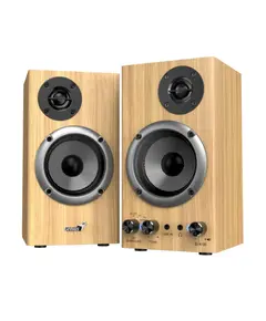 Genius Two-way Speaker | 3D Surround | Bass + SP-HF520BT Wood