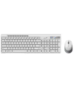 Genius SlimStar 8230 Wireless Bluetooth Combo White Keyboard