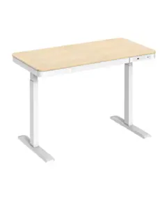 სამაგიდო მაგიდა Vertex VX-1SSD-01NW Single Motor Sit-Stand Desk with Drawer &amp; Memory Control  - Primestore.ge