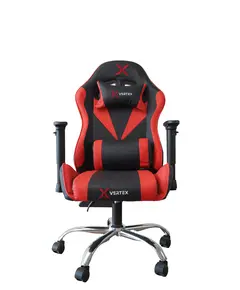 Vertex Gemu Gaming Chair Black & Red PVC