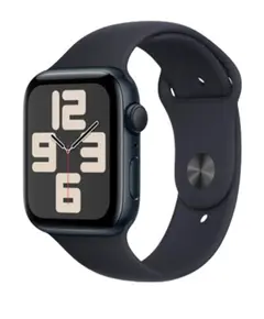 Apple Watch Series SE 2 GPS Gen.2 44mm Midnight Aluminum Case With Midnight SB MXEK3 M/L