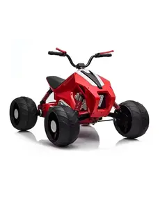 ბავშვის ელექტრო კვადროციკლი L718RED /კაუჩუკის საბურავებით/ტყავის სკამით  - Primestore.ge